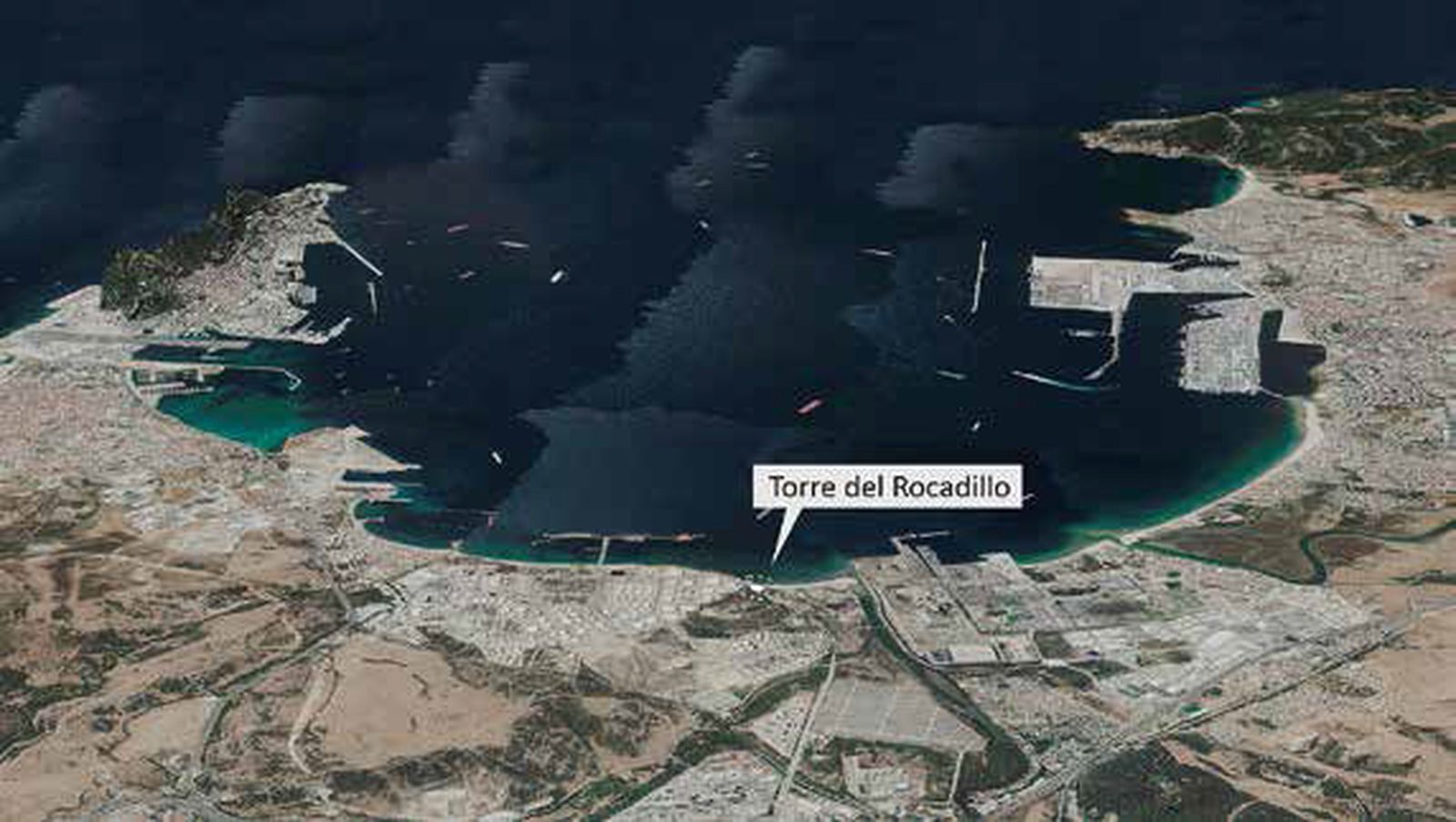 Situación de la torre del Rocadillo.