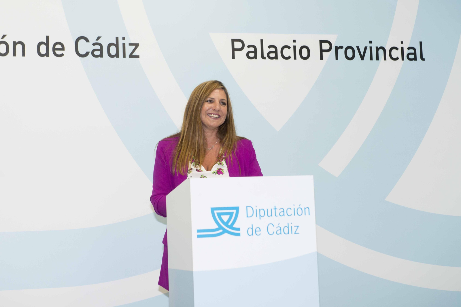 La presidenta de la Diputación, Irene García. La presidenta de la Diputación, Irene García.