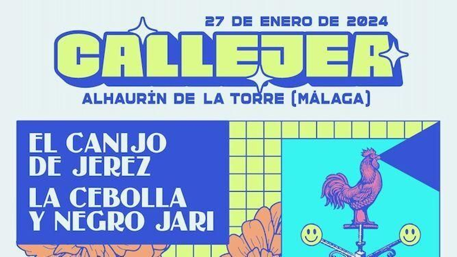 El cartel promocional de Callejea.