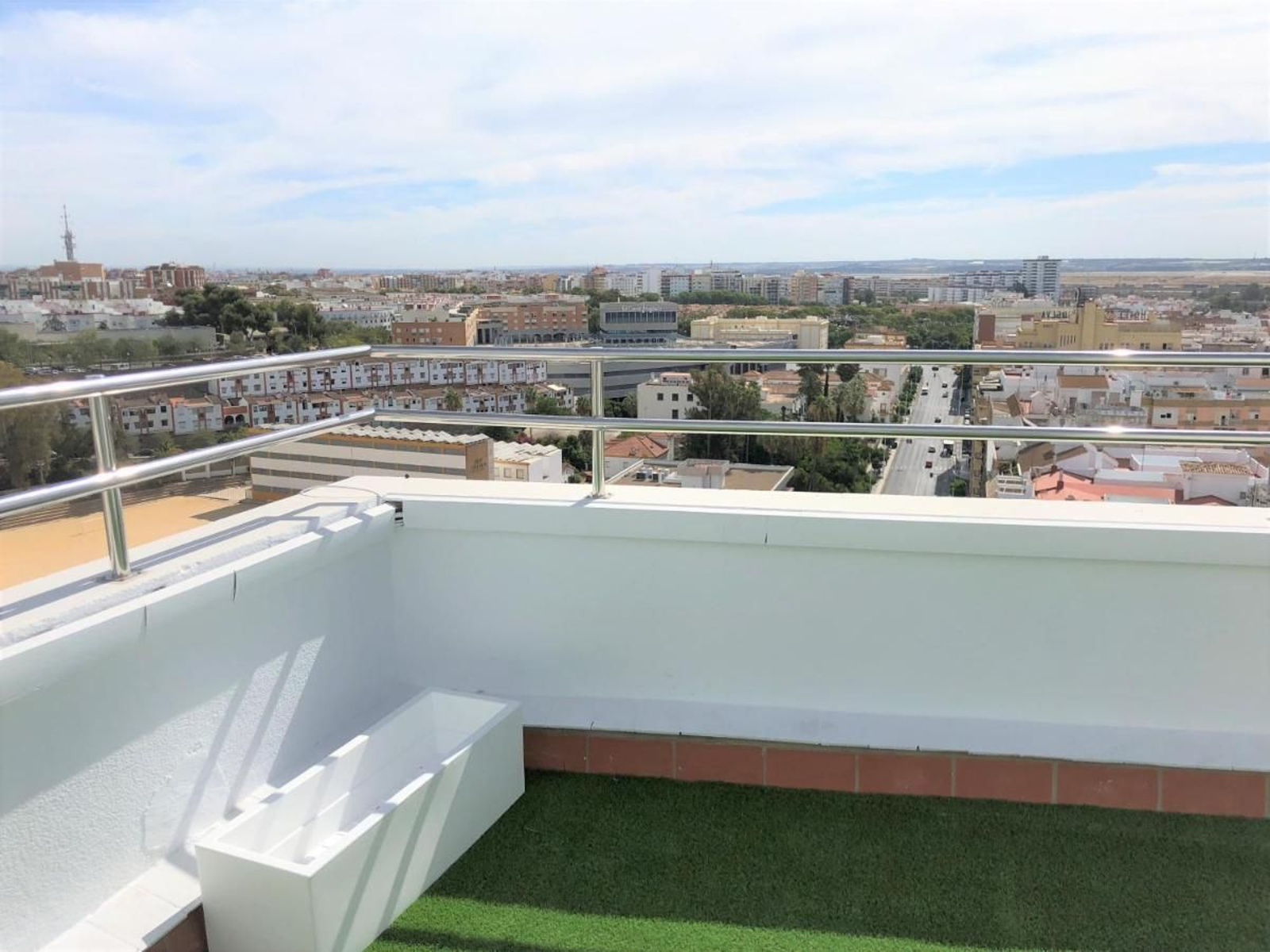 Este ático en pleno centro de Huelva tiene las mejores vistas de toda la ciudad