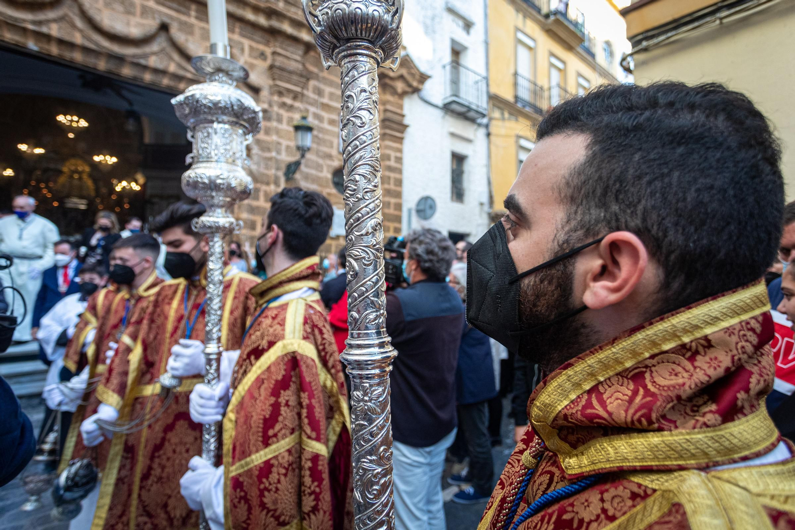 Las imágenes de la procesión de la Virgen de la Palma