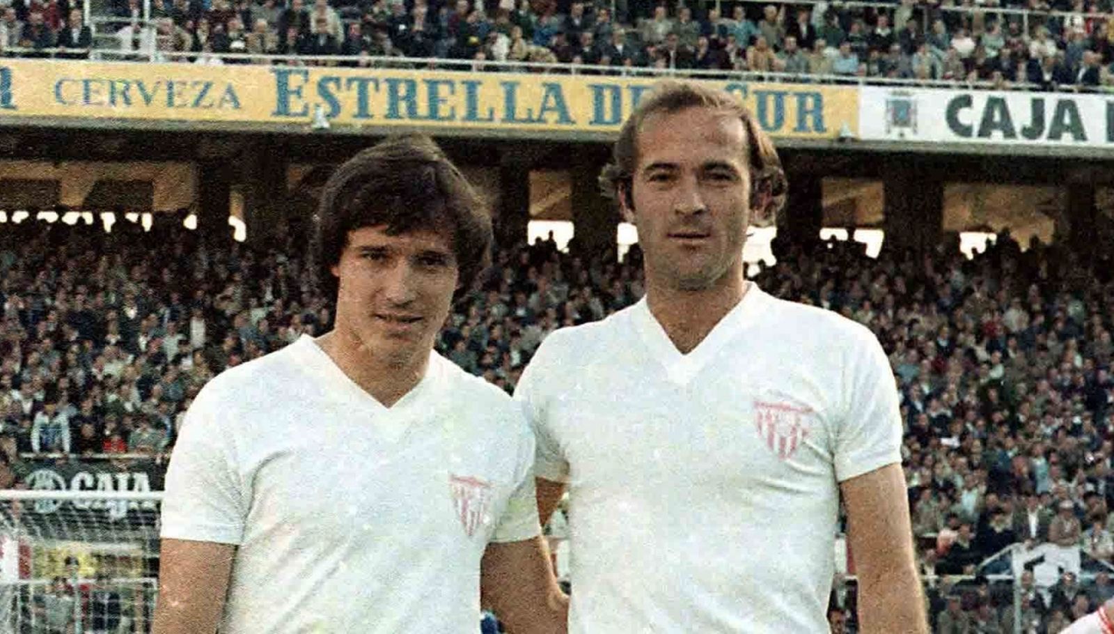 Bertoni y Scotta, en el Ramón Sánchez-Pizjuán, temporada 78-79.