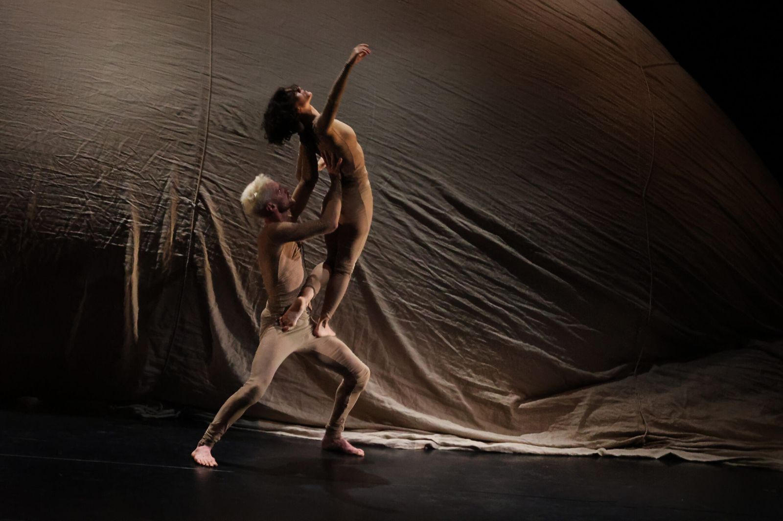 Un momento de 'Pharsalia', espectáculo de la compañía de Antonio Ruz.