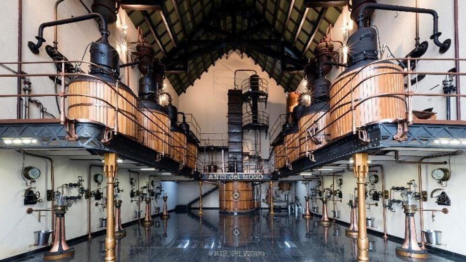 Interior de la fábrica.