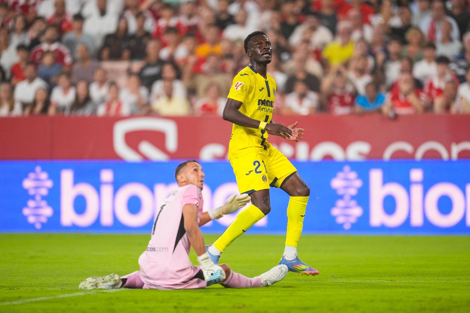 Las fotos del Sevilla-Villarreal