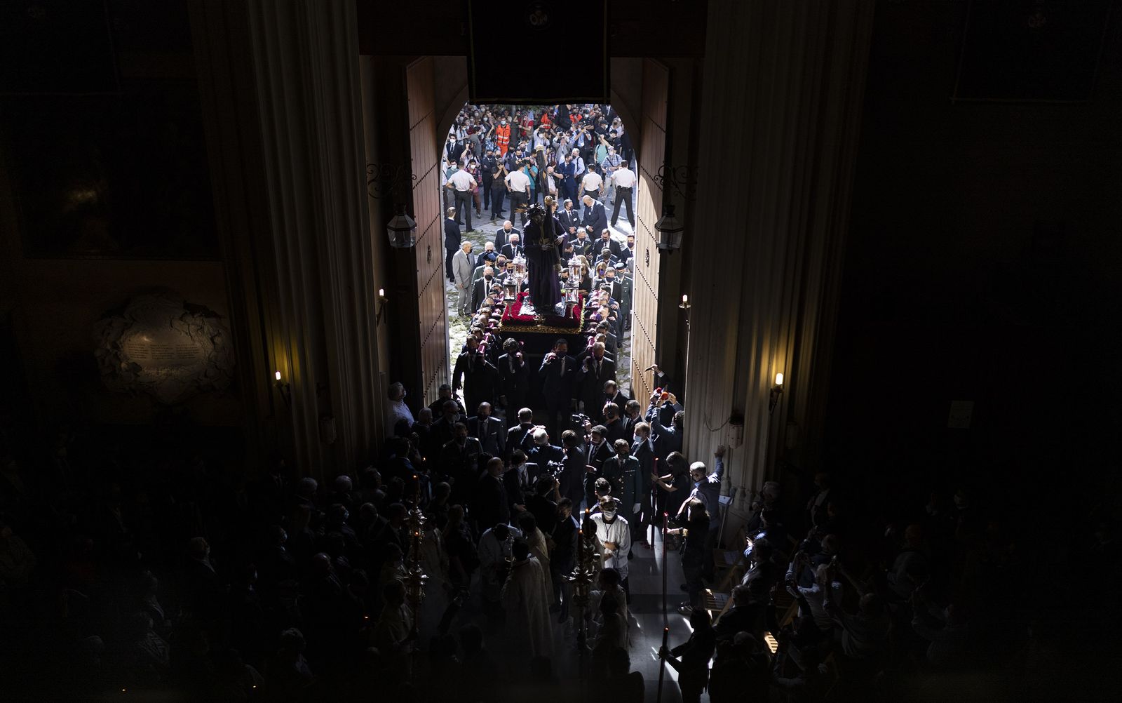 El Gran Poder ante el Cristo de Los Gitanos