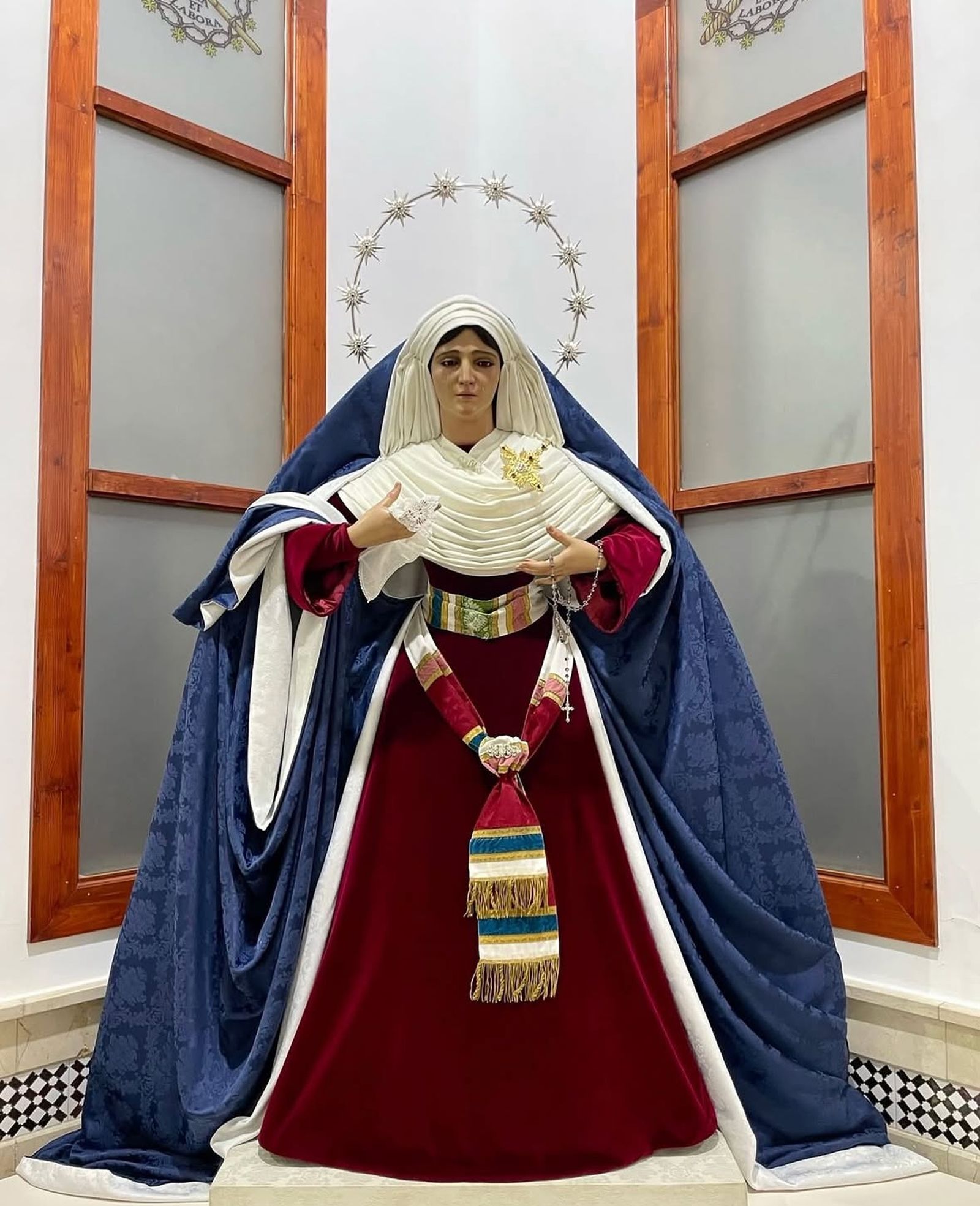 Fotos de las Vírgenes de Algeciras vestidas de hebrea