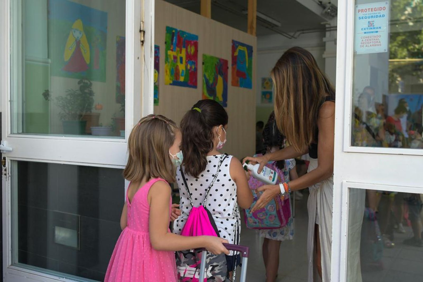 La vuelta al cole en Granada en imágenes