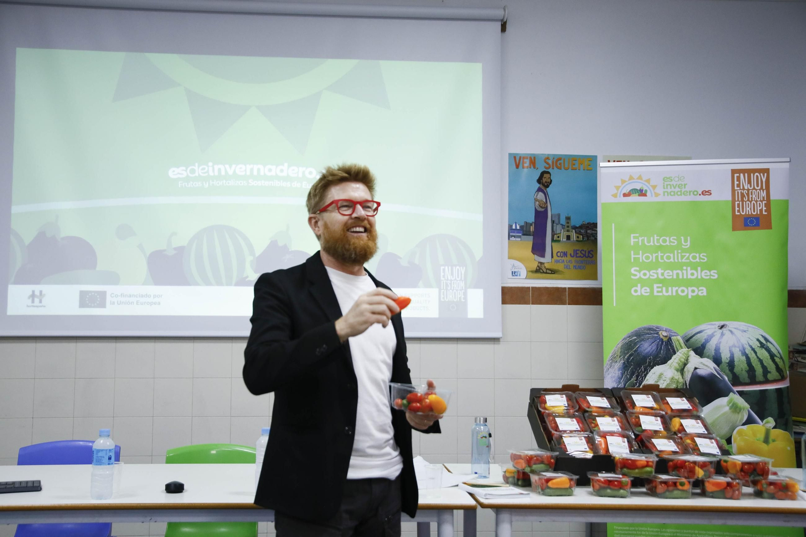 II Tour Educativo en Almería ‘Es de Invernadero. Frutas y Hortalizas Sostenibles de Europa’ con chef Daniel del Toro, en imágenes