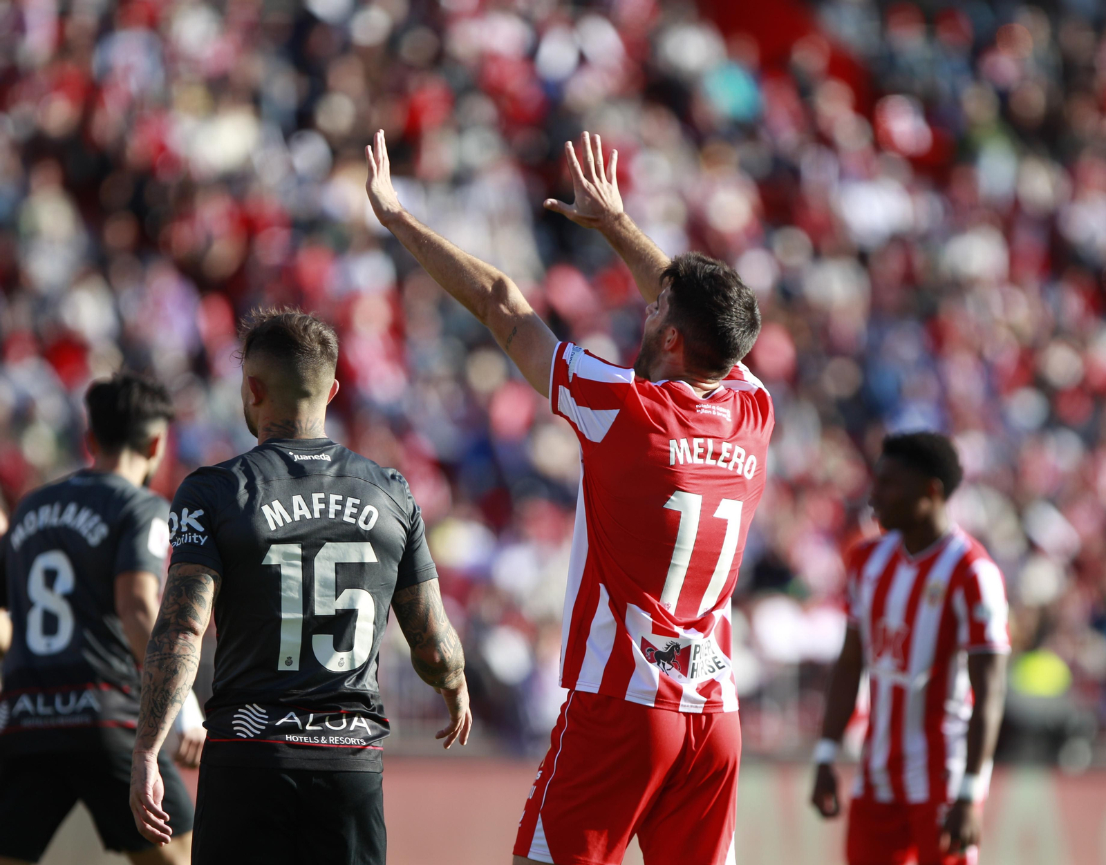 Imágenes del partido U.D. Almería-R.C.D. Mallorca