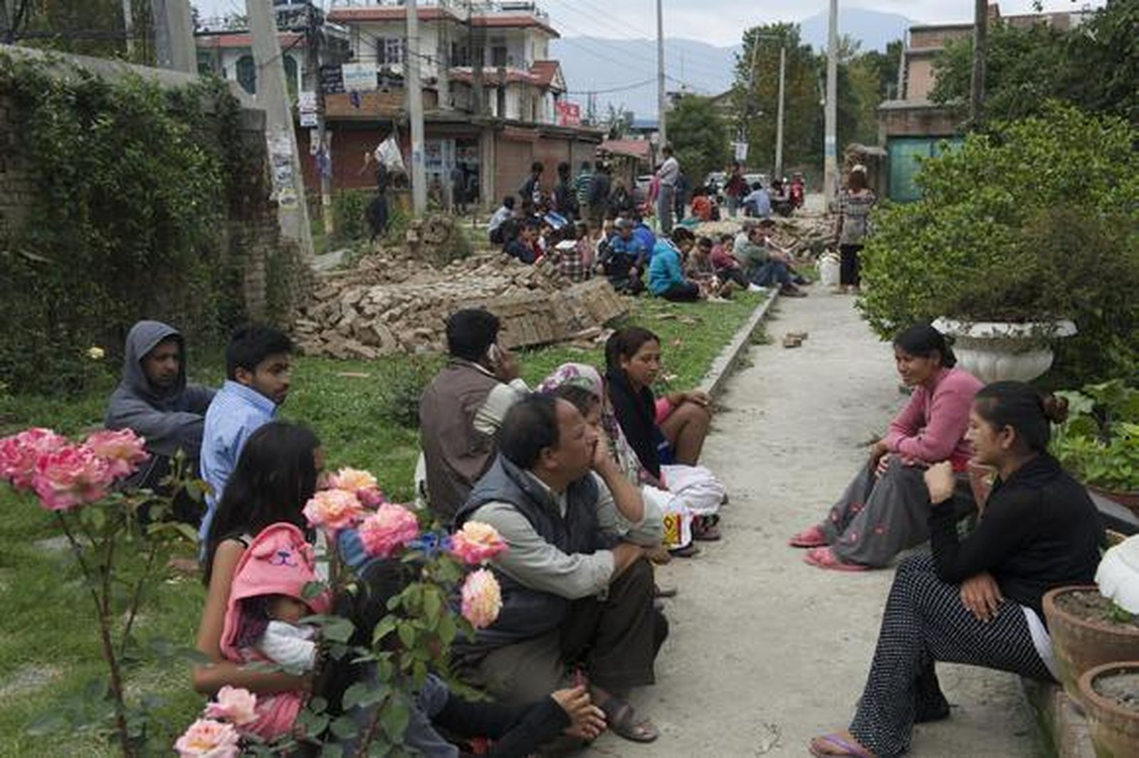 "Aquello era una catarata de piedras"