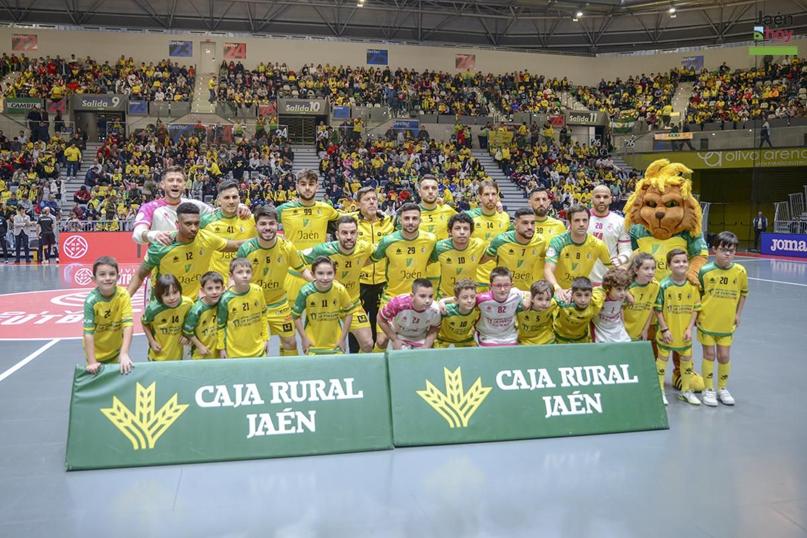 Búscate en las gradas del Olivo Arena en el Jaén Paraíso Interior - Inter Movistar