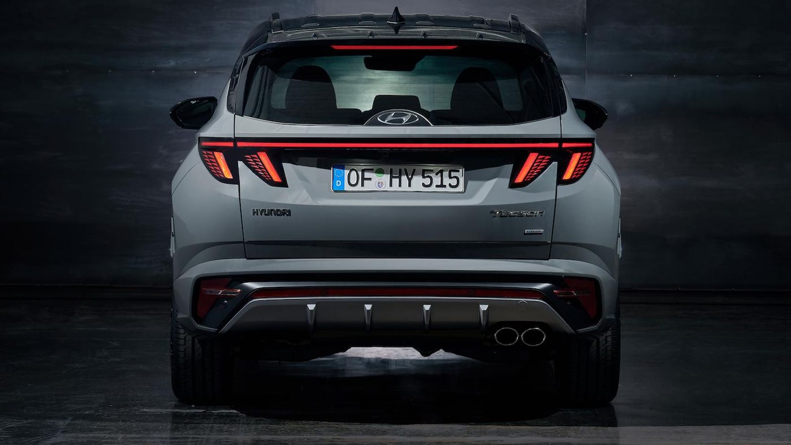 Un alerón más grande o un redefinido paragolpes dan un aspecto diferenciado a este N Line en la parte posterior.