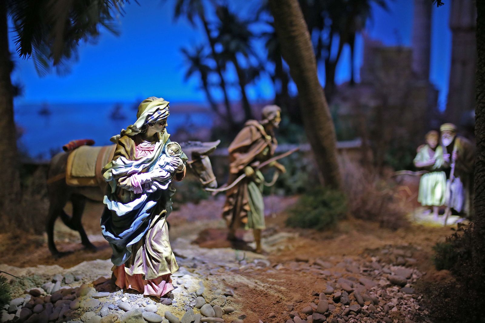 Varios de los Belenes que se pueden visitar los distintos lugares de Jerez