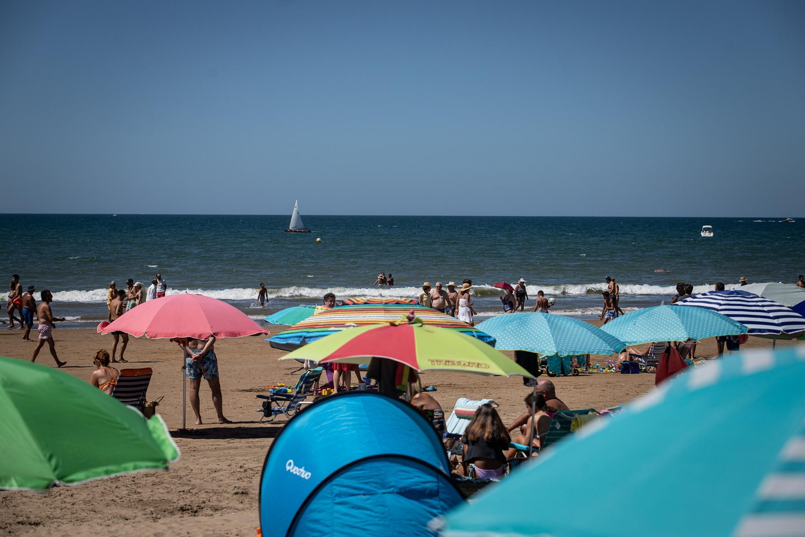 El Domingo de playa en imágenes