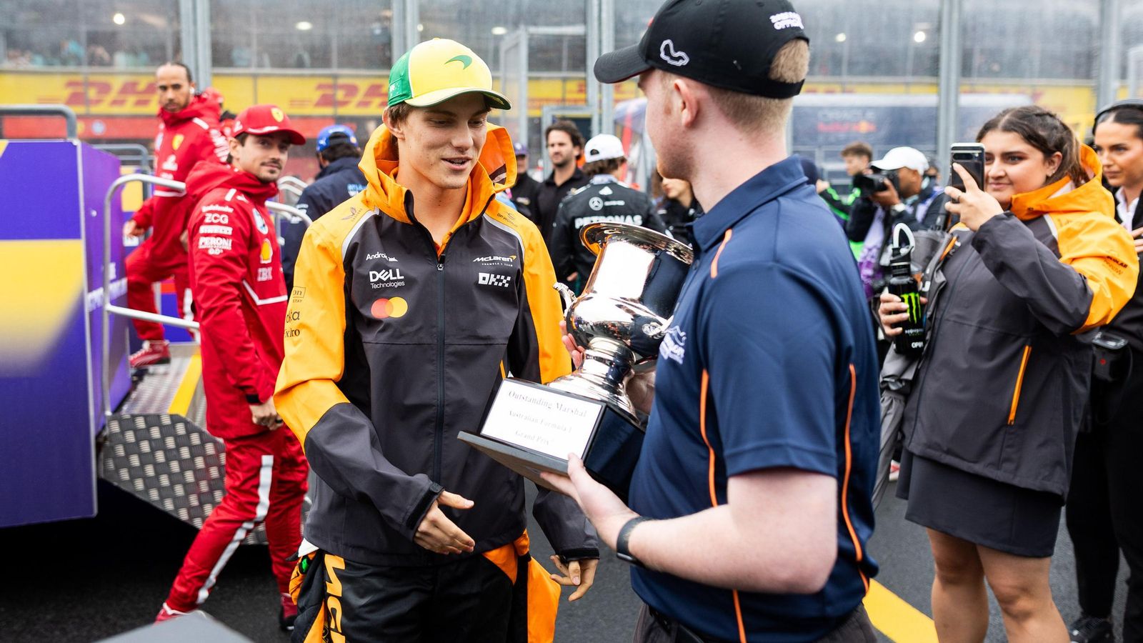 Los fotos del arranque de la Fórmula 1 en Melbourne