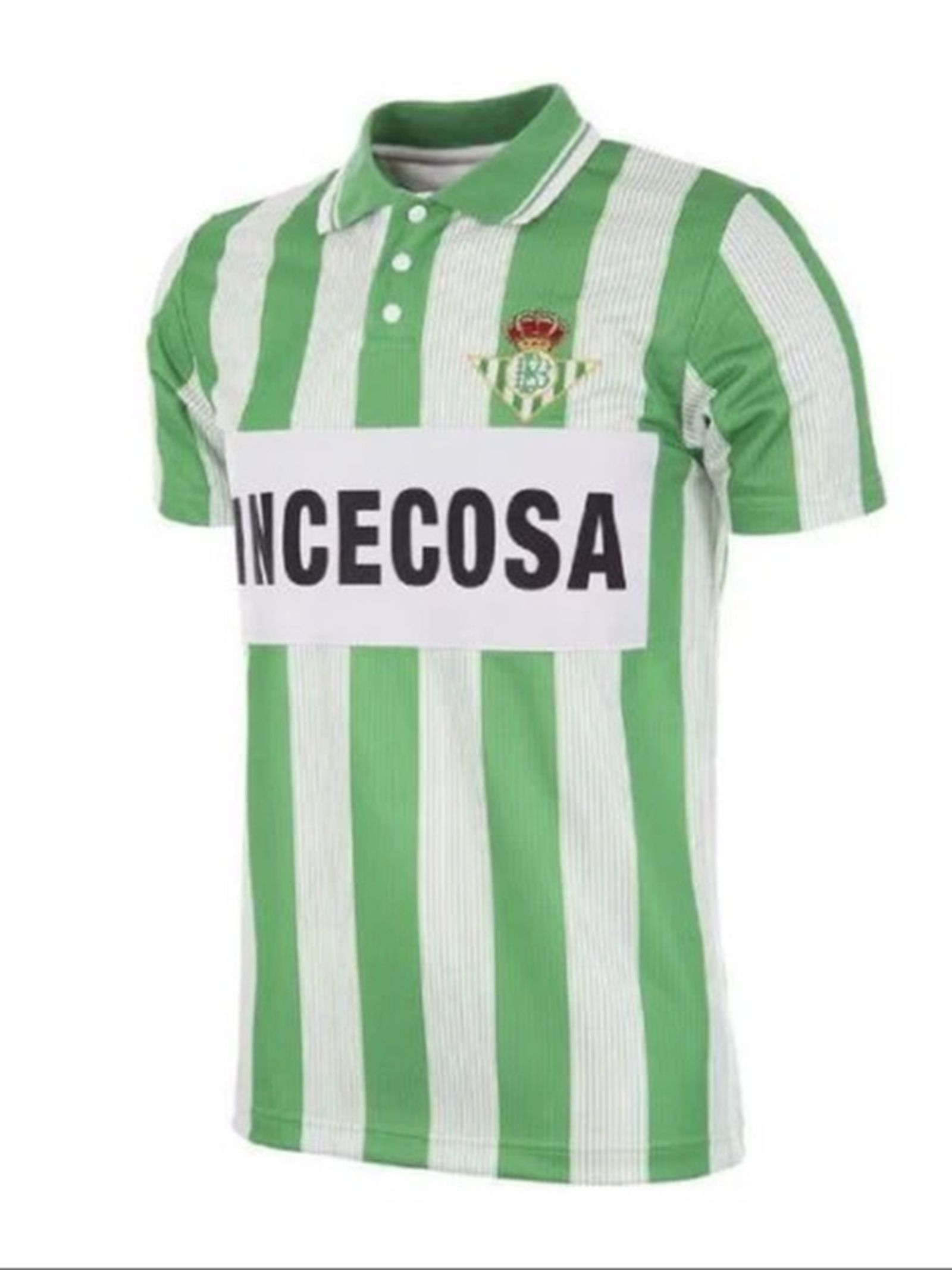 Camiseta retro del Betis en la 93-94