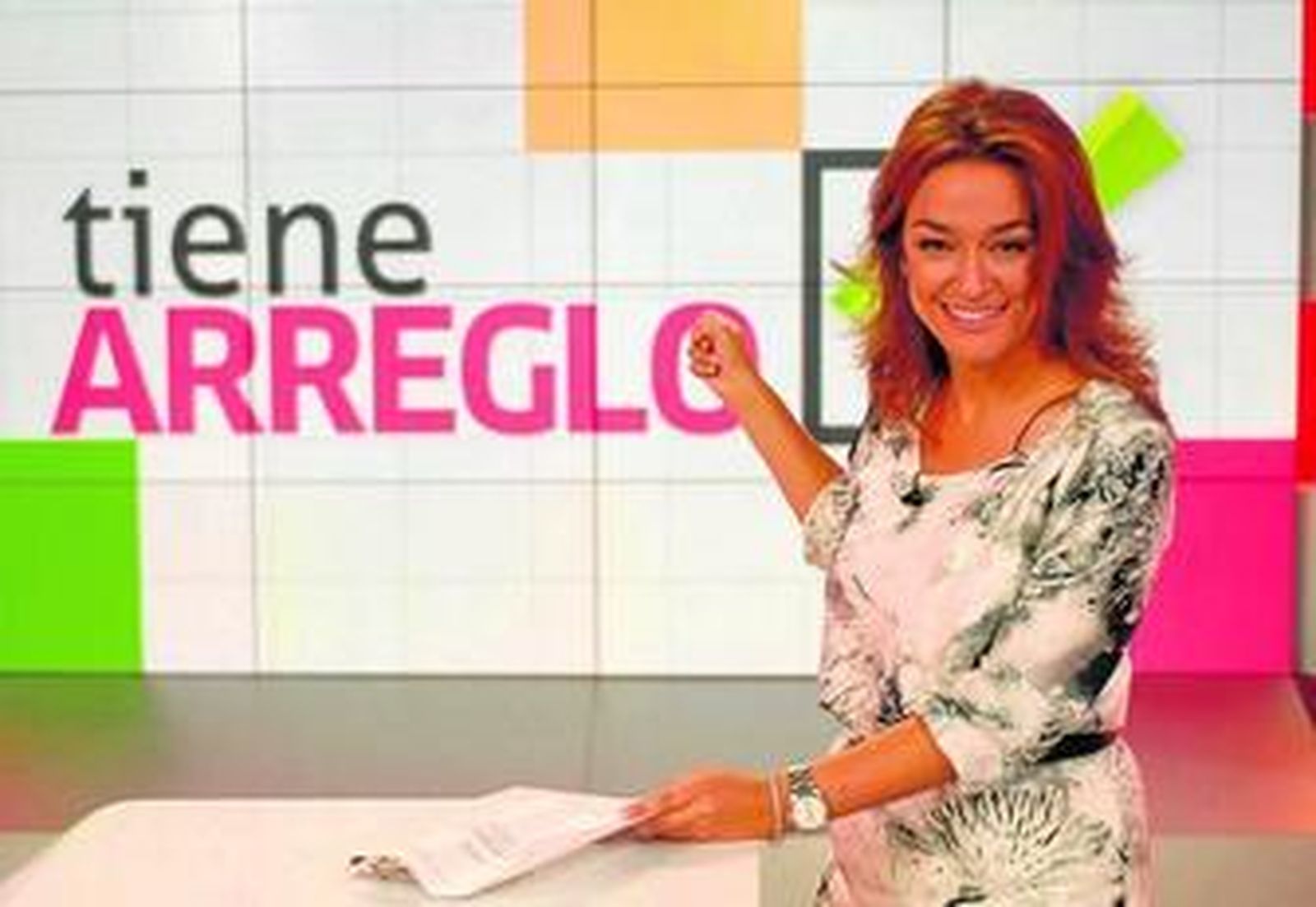 Toñi Moreno, en una imagen promocional de su programa matinal, que va a cumplir su primer año en antena.