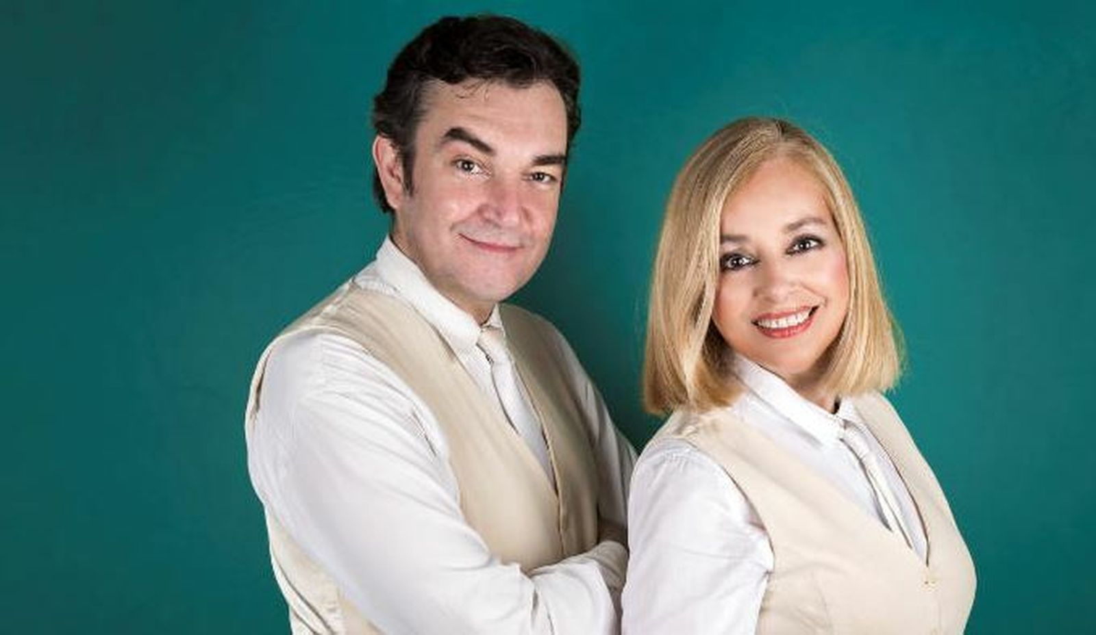 Juan Anillo y Enma Ozores en una imagen promocional de la obra