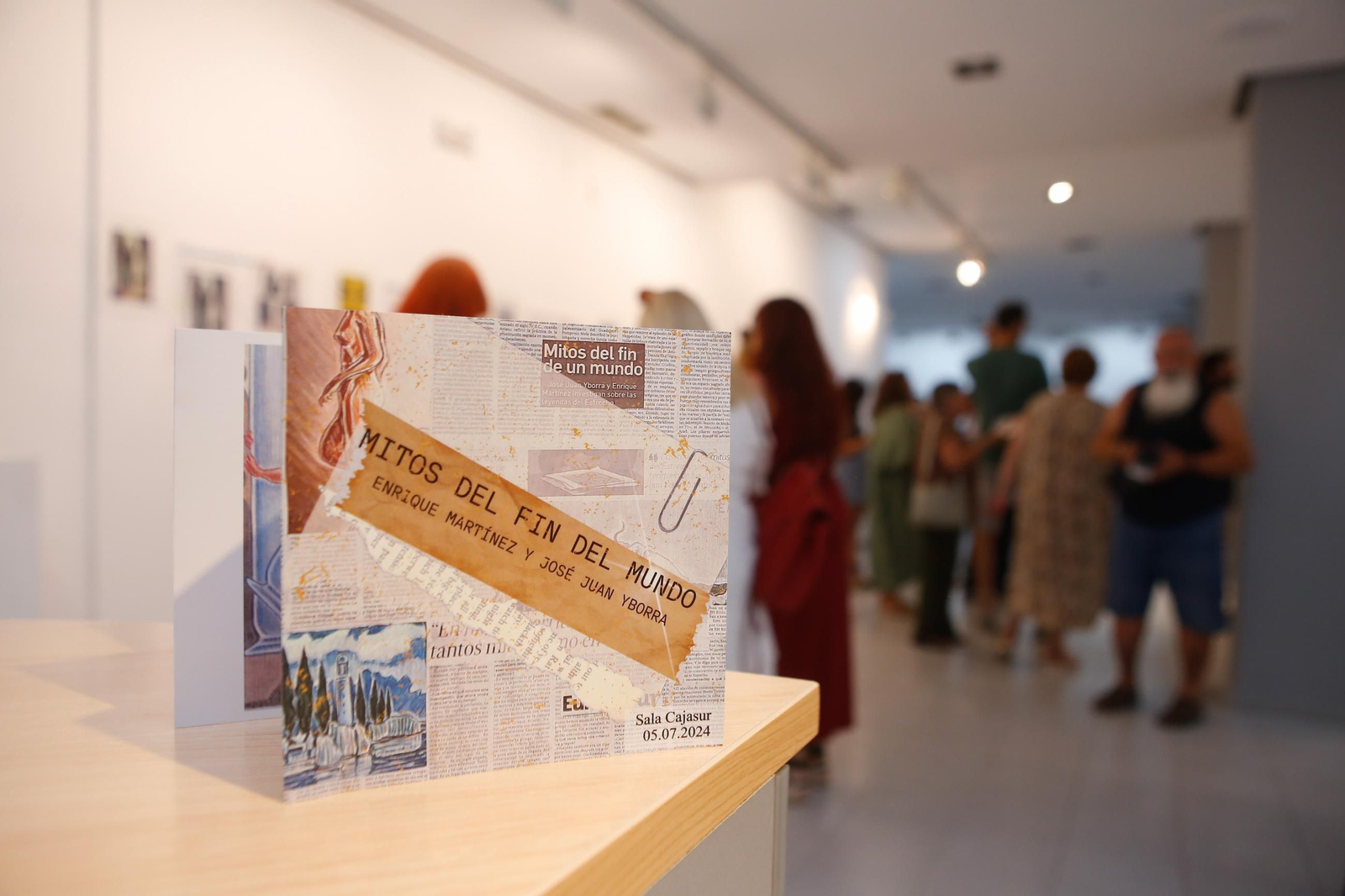 Fotos de la inauguración de la exposición Mitos del fin de un mundo en Algeciras