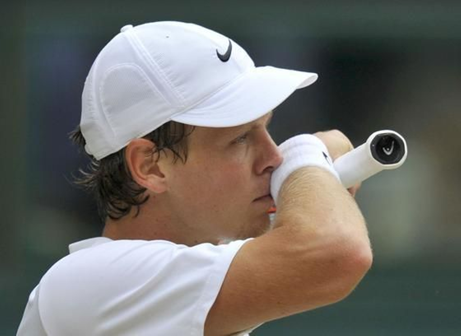Berdych durante la final de Wimbledon.

Foto: reuters