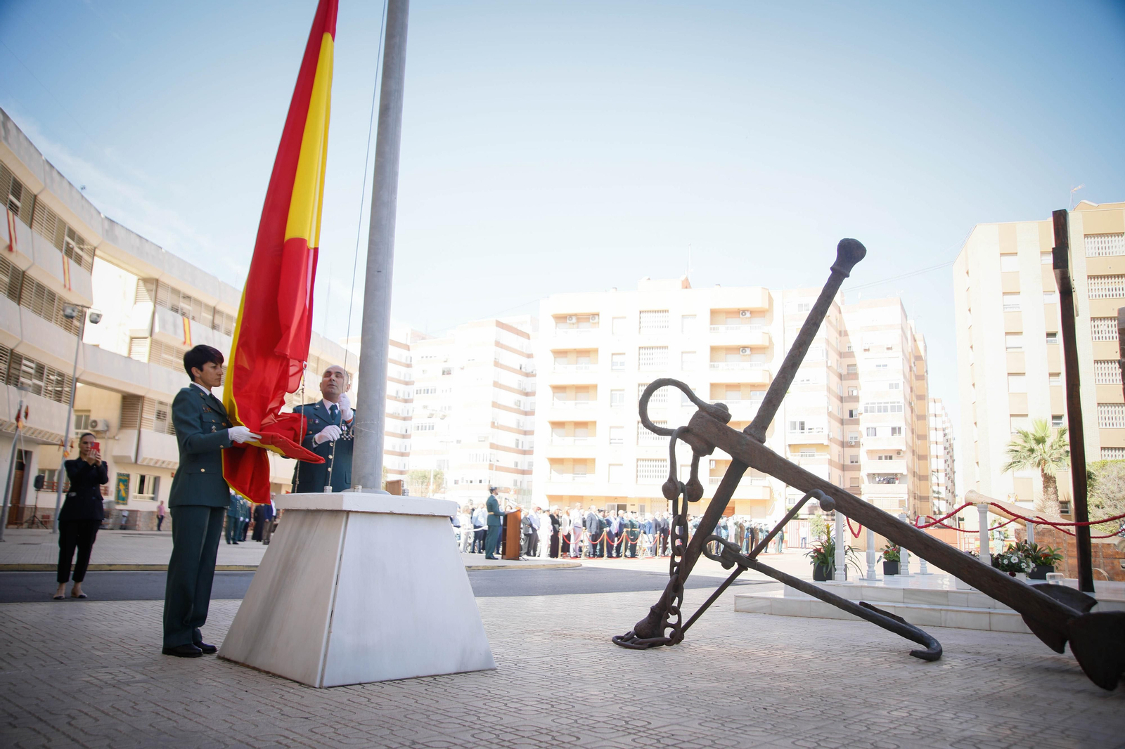 Fotogalería del 180 aniversario de la Guardia Civil.