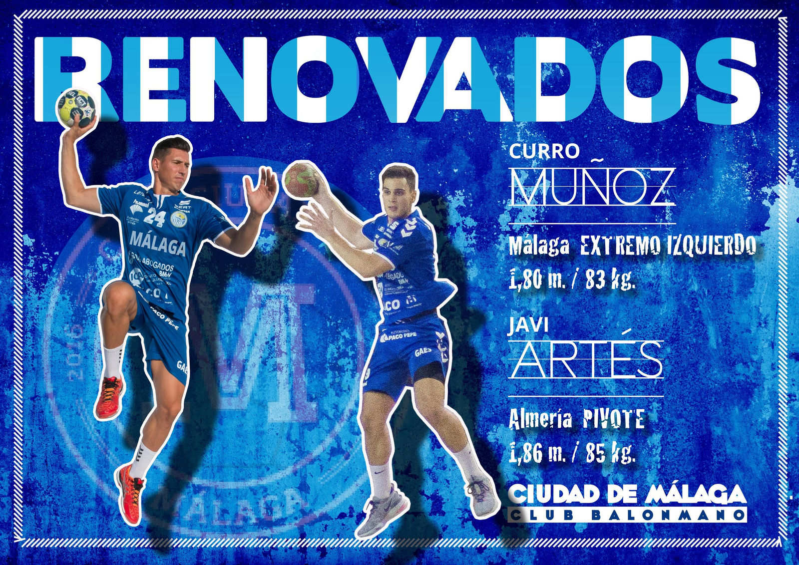 Anuncio de la renovación de Curro Muñoz y Artés.