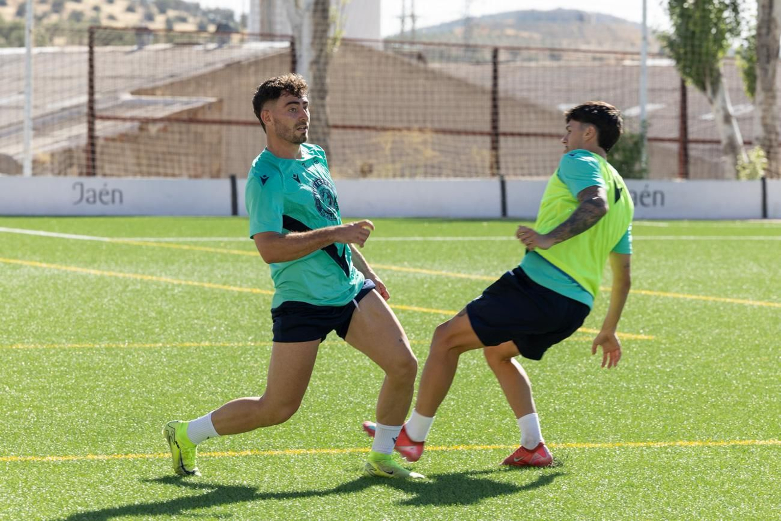 El primer entrenamiento del Real Jaén de la temporada 2025-26