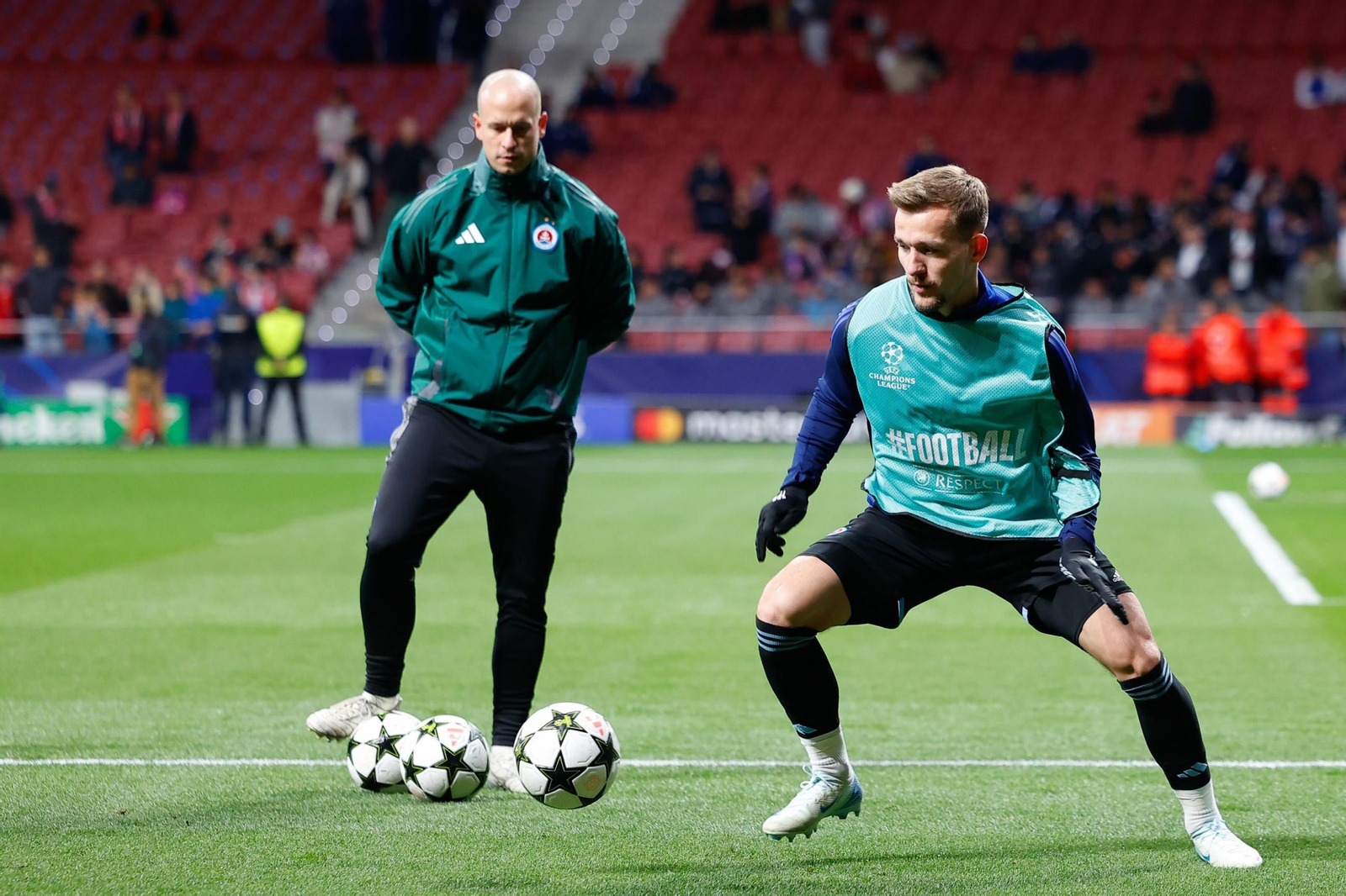 Las fotos del Atlético de Madrid - Slovan de Bratislava