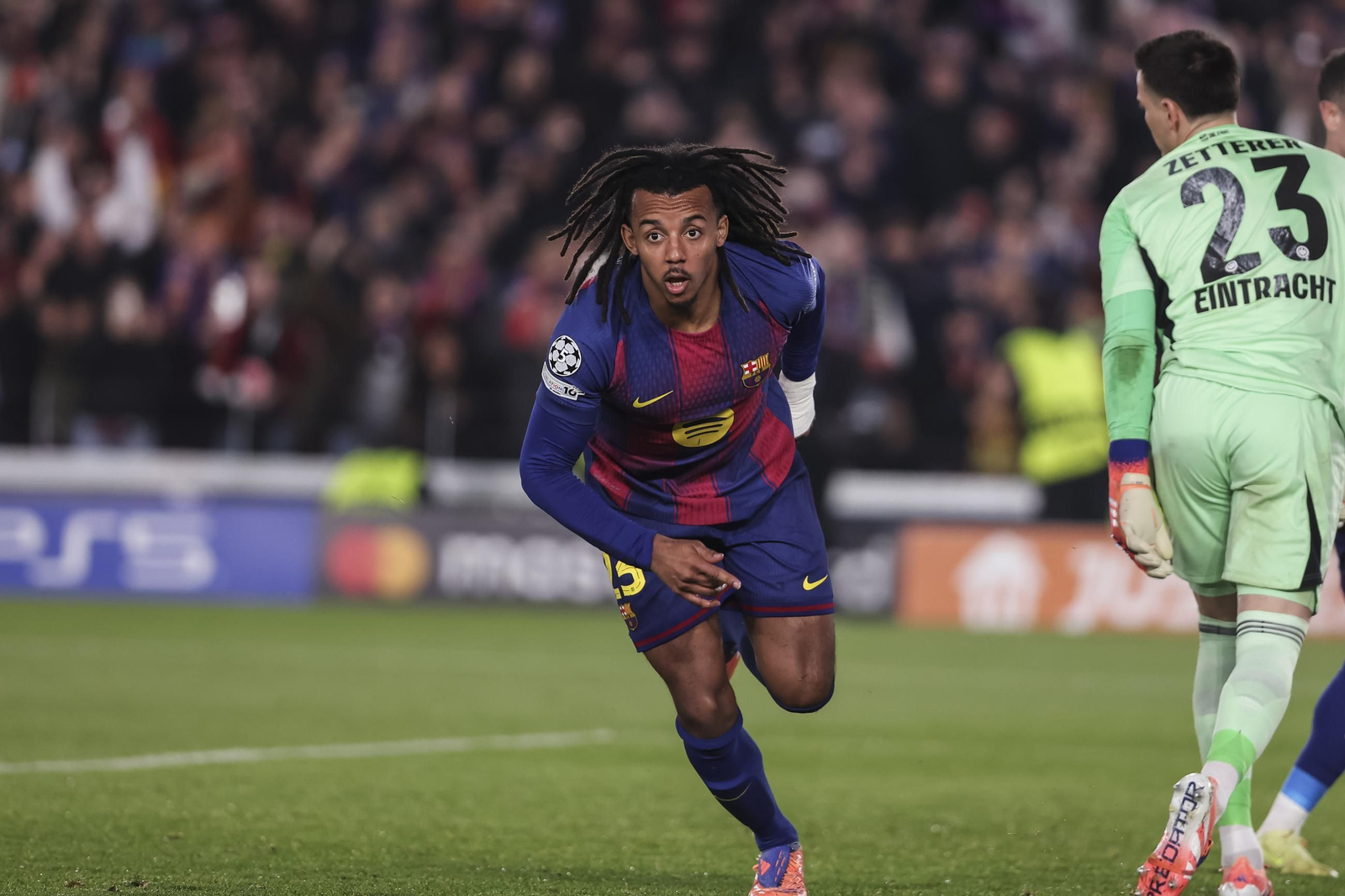 Las fotos del Barcelona-Eintracht Frankfurt