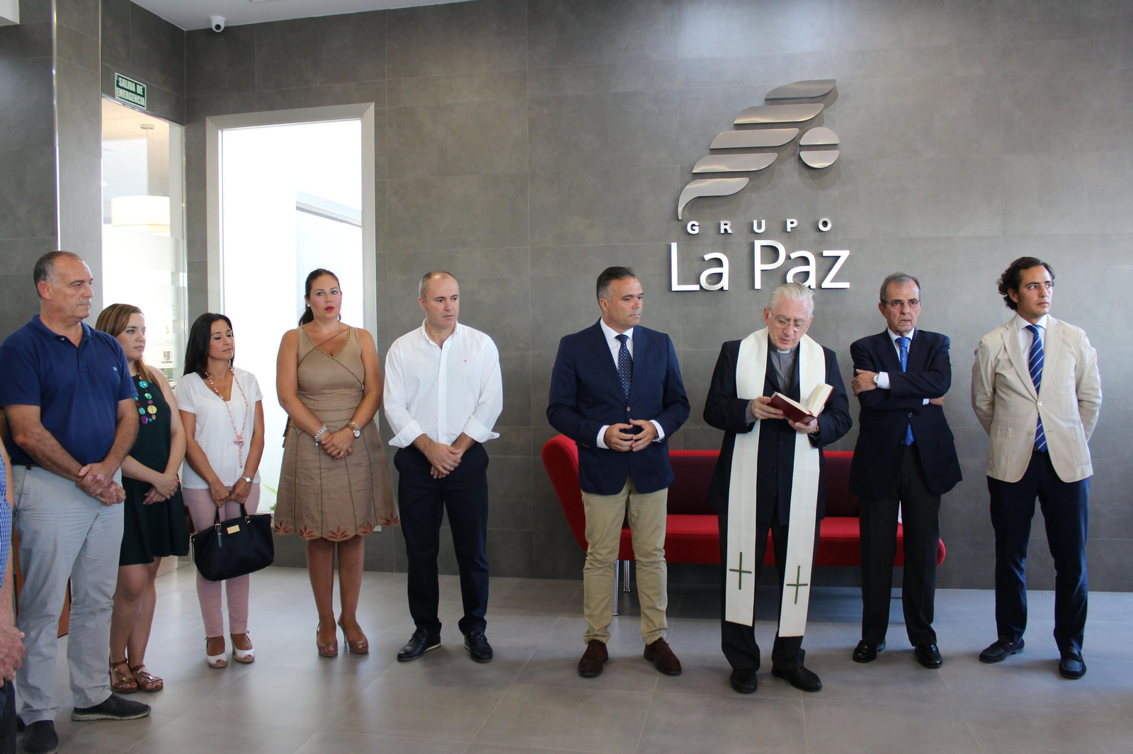 Inauguración del tanatorio municipal de La Palma gestionado por el Grupo La Paz.