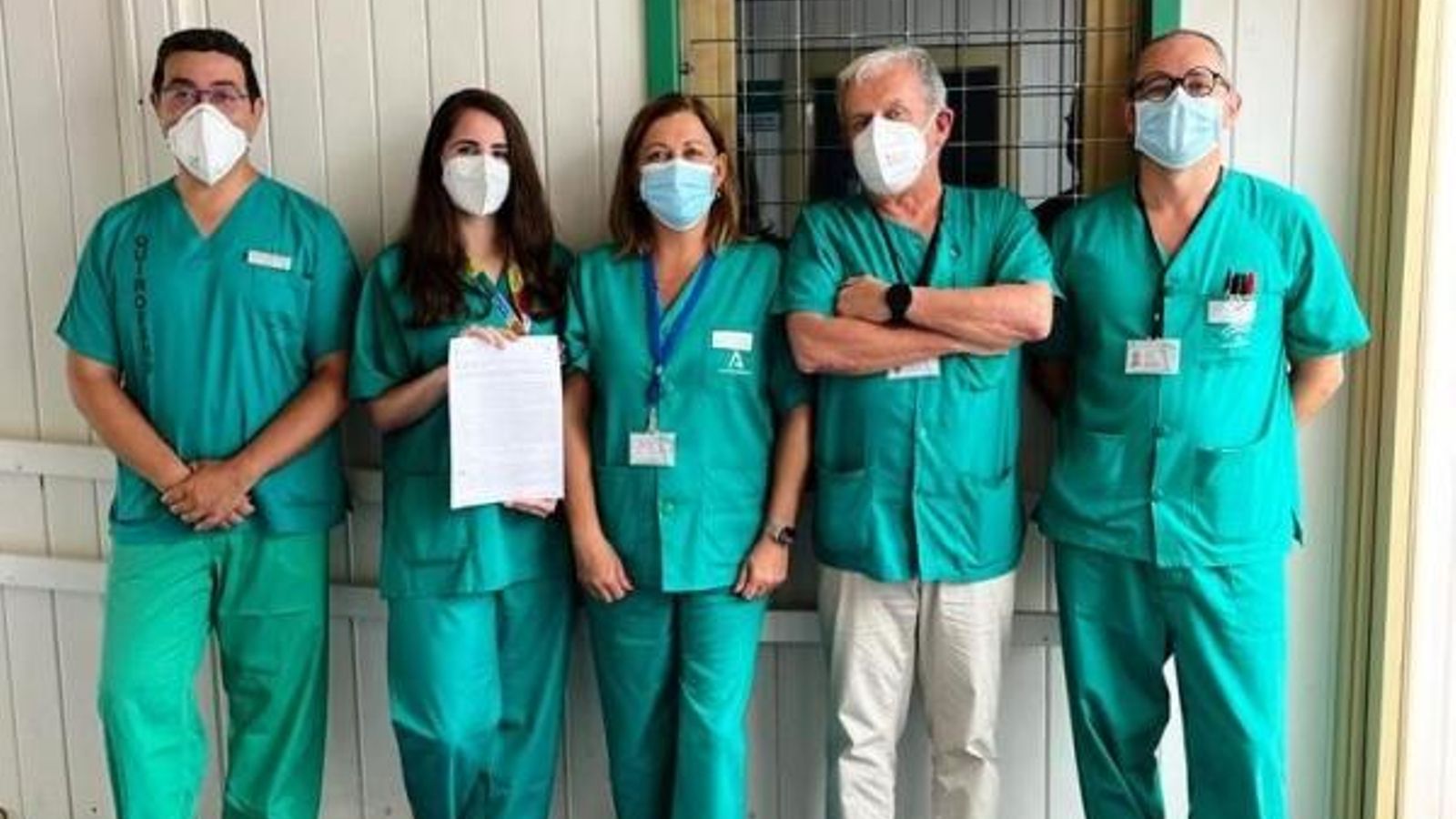 Profesionales del servicio de Ginecología y Obstetricia del Punta Europa.