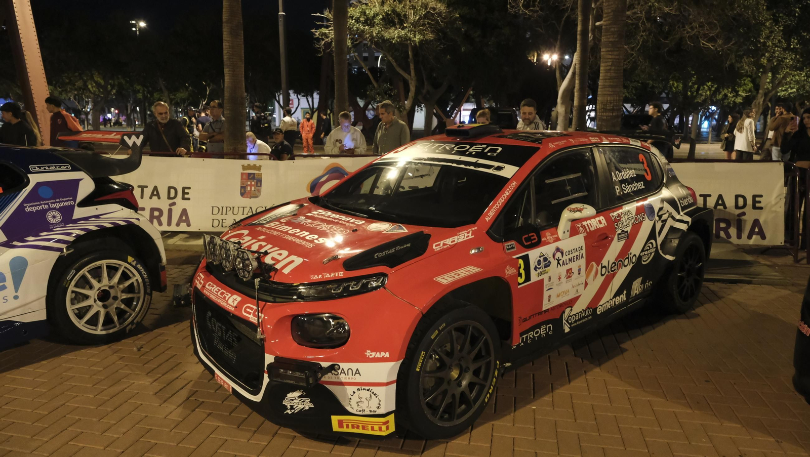 La salida de la 50 edición del Rallye Costa de Almería, en imágenes