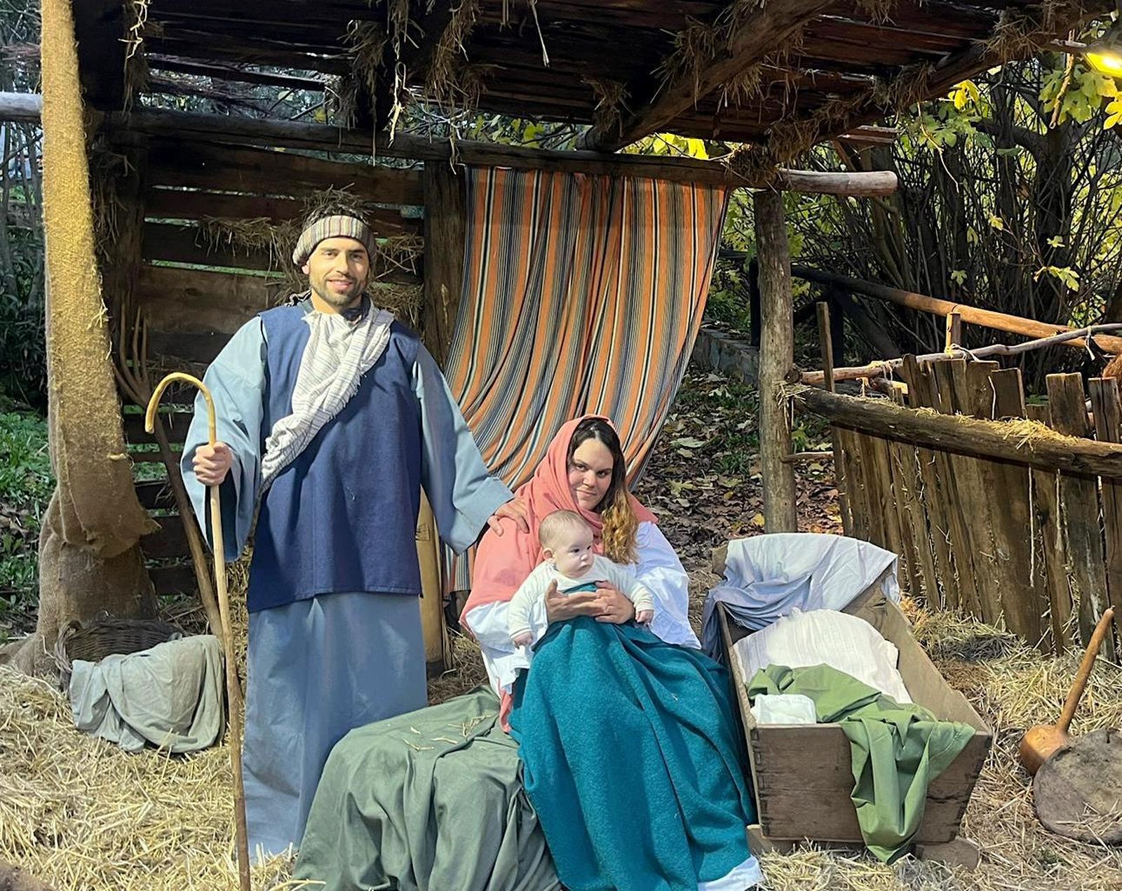 Así de bonito es el Belén Viviente de Puerto Moral