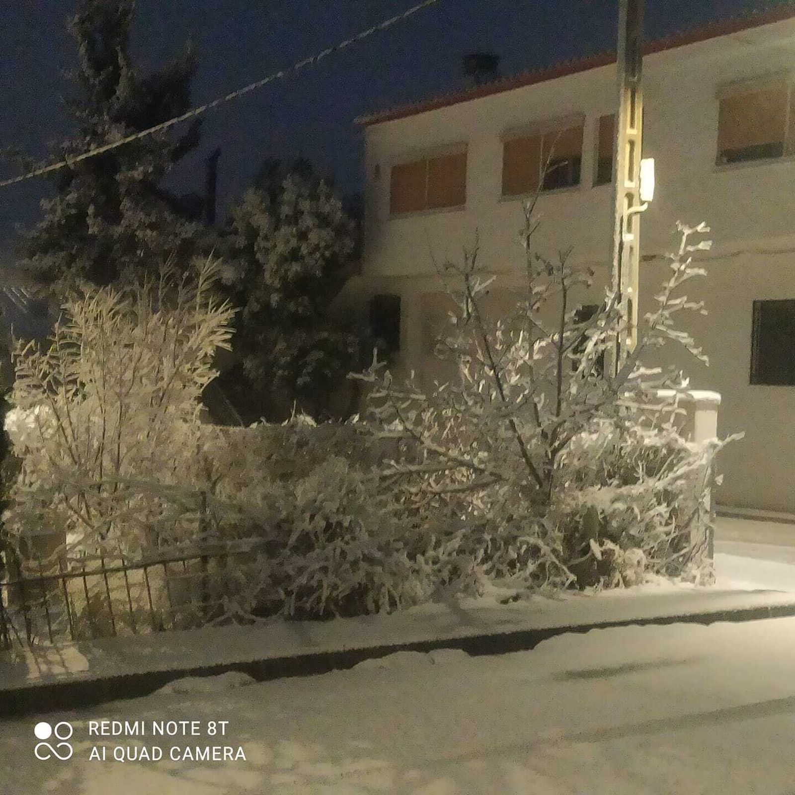 Primera gran nevada en Almería