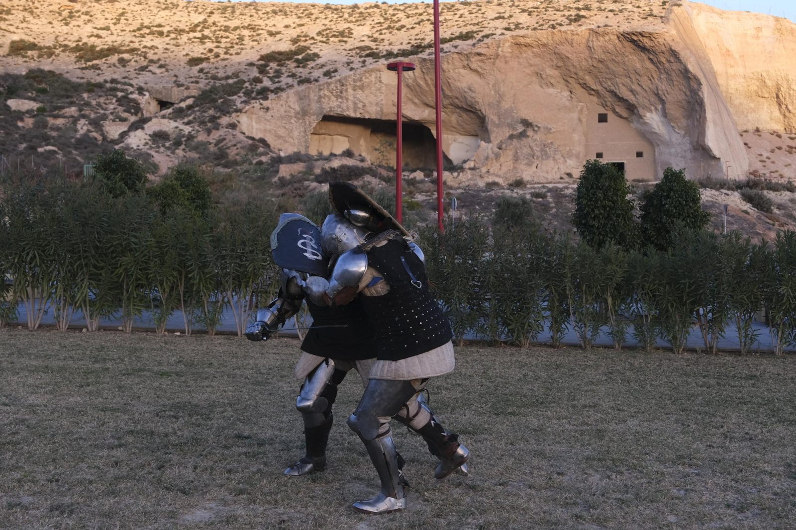Fotogalería de los combates medievales en Almería