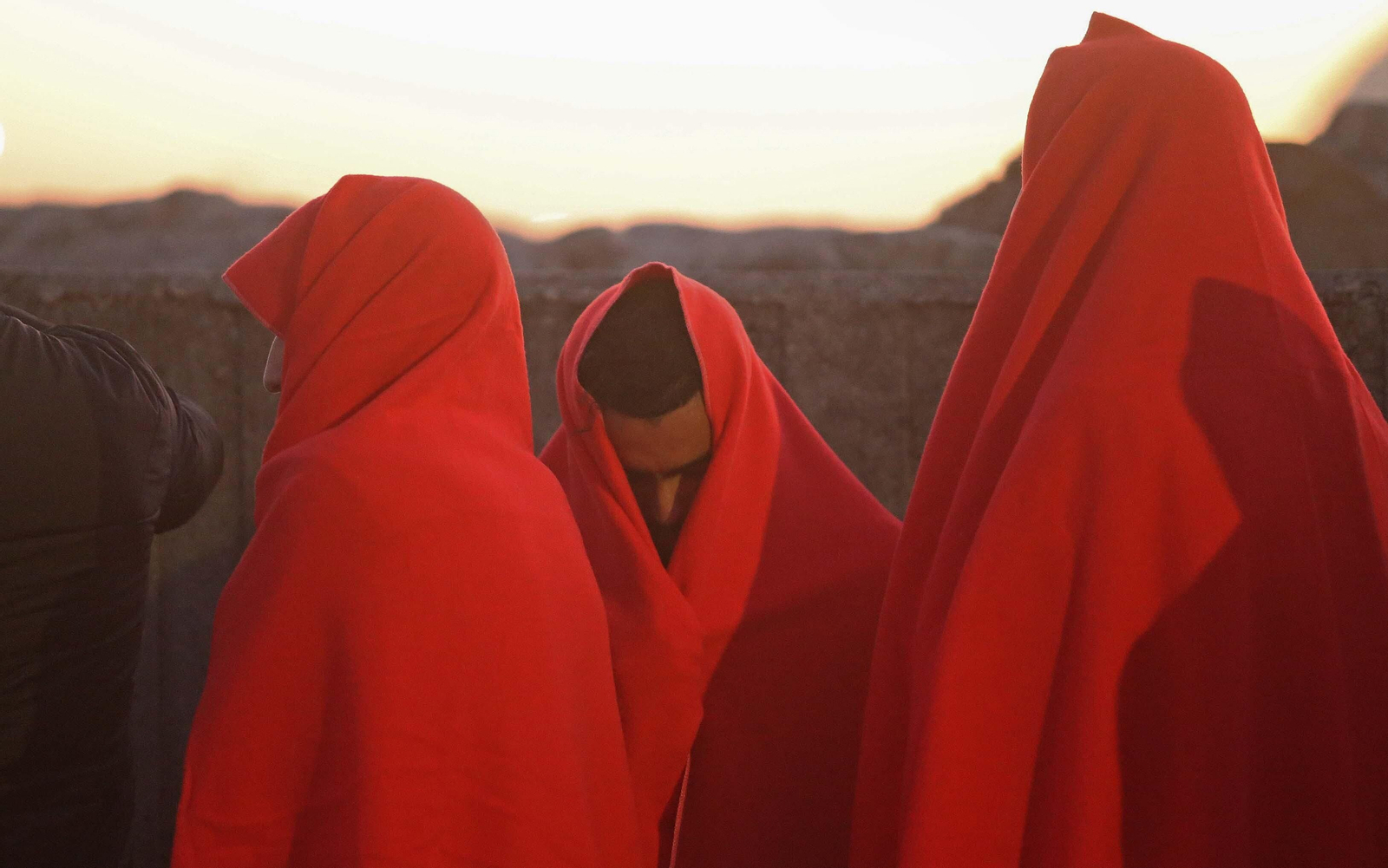 Fotos de los migrantes rescatados por Salvamento Marítimo en Algeciras