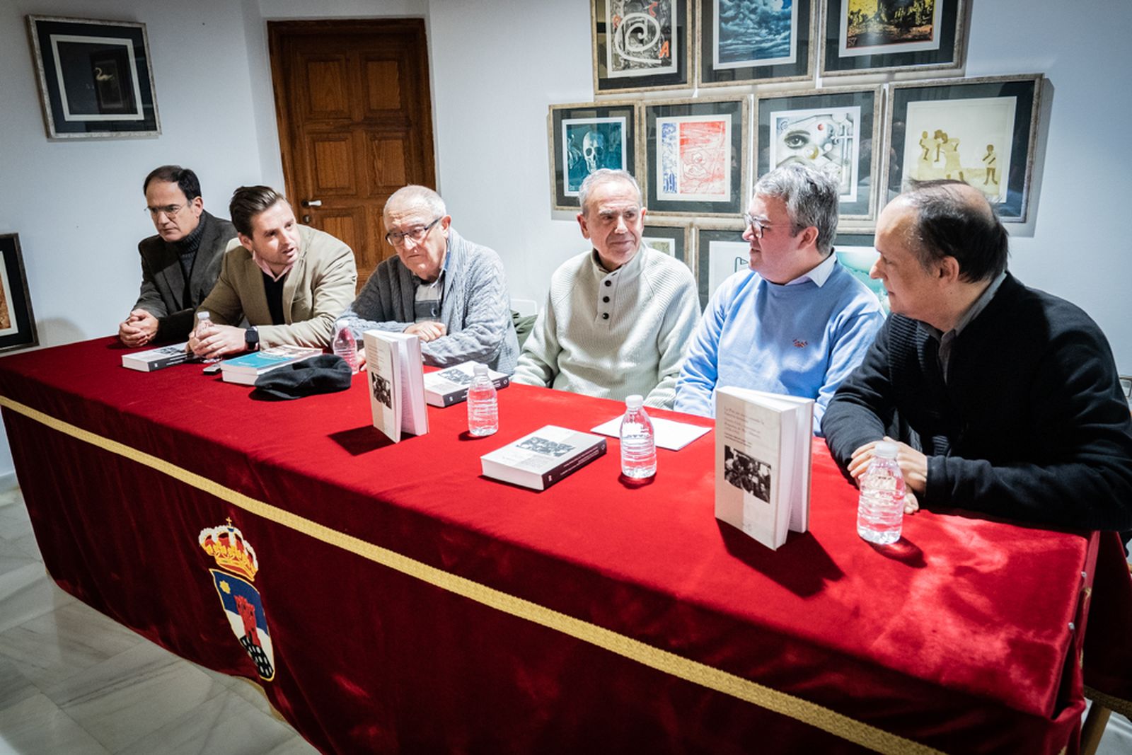 Antonio Ramírez, José Luis Llamas, Francisco Manuel López, Ignacio Jiménez, José Manuel Alarcón y Rafael Quirosa.