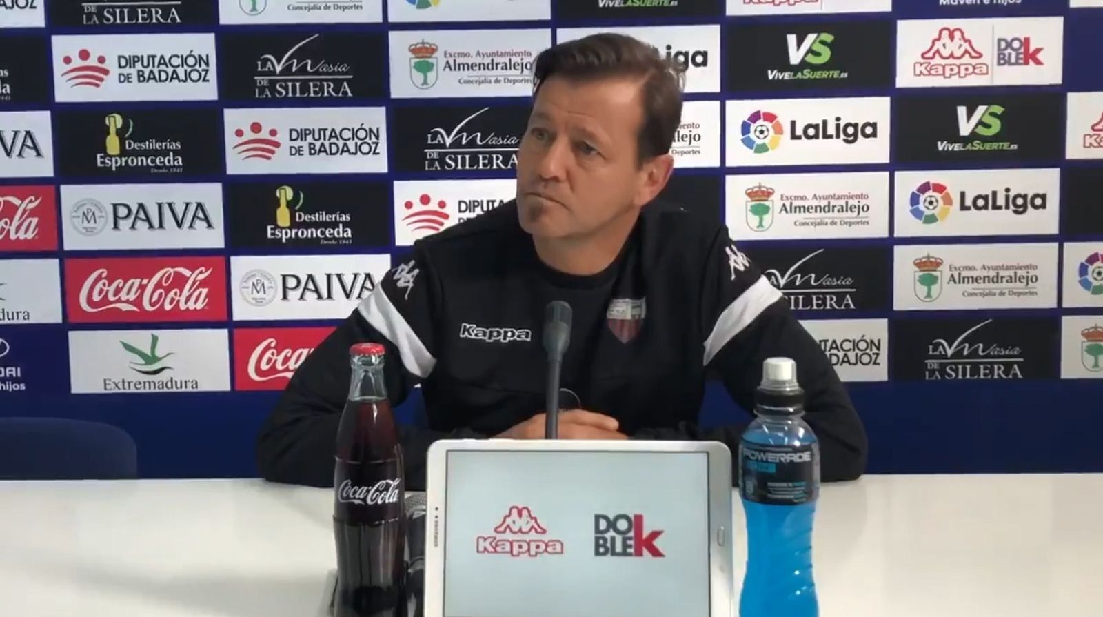 Manuel Mosquera, en rueda de prensa.