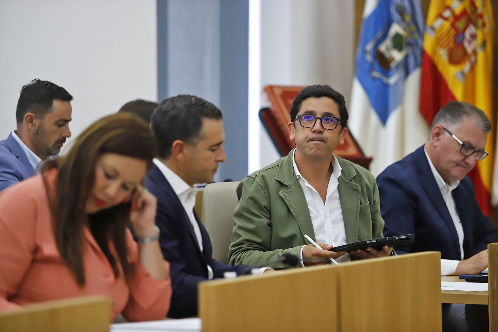 Imágenes del Pleno Extraordinario en la Diputación