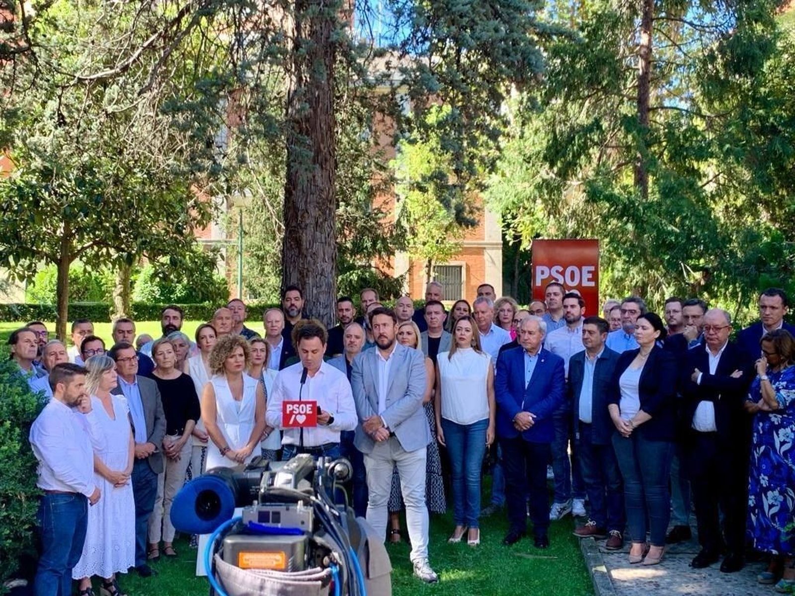 Los secretarios provinciales del PSOE.