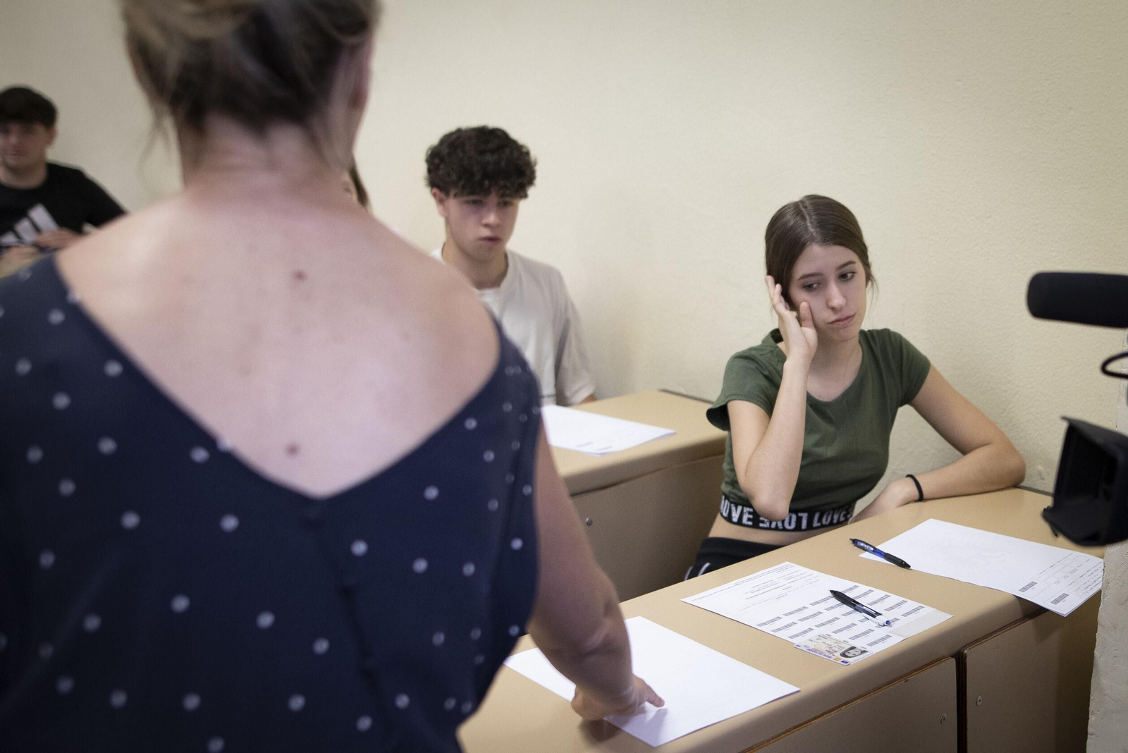 Así está siendo el primer día de Selectividad en Granada