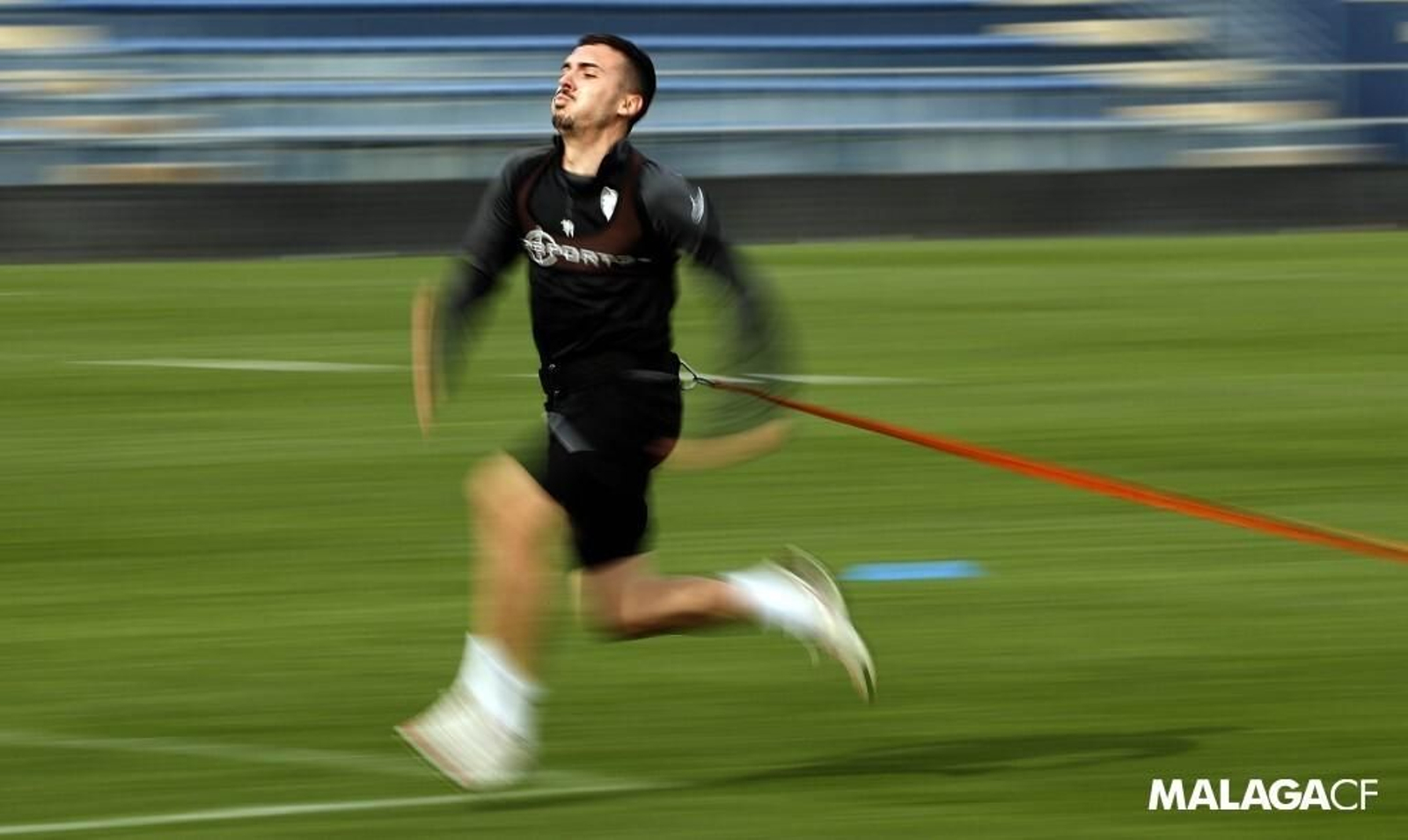 Las fotos del entrenamiento del Málaga CF