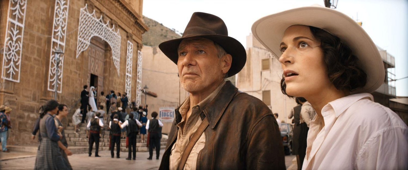 Indiana Jones y El Dial del Destino | Harrison Ford y Phoebe Waller-Bridge