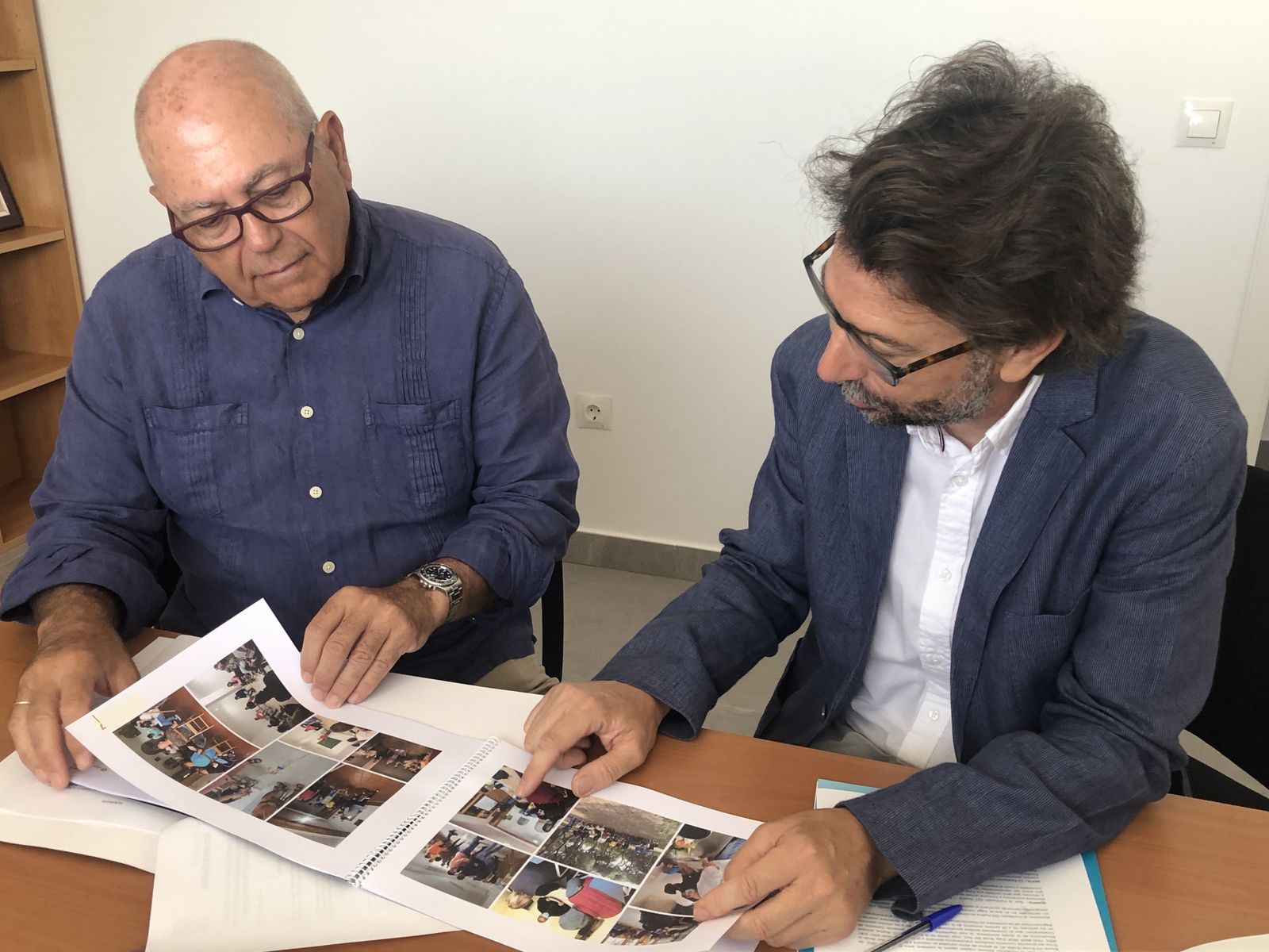 Antonio de la Vega y Víctor Rodríguez.