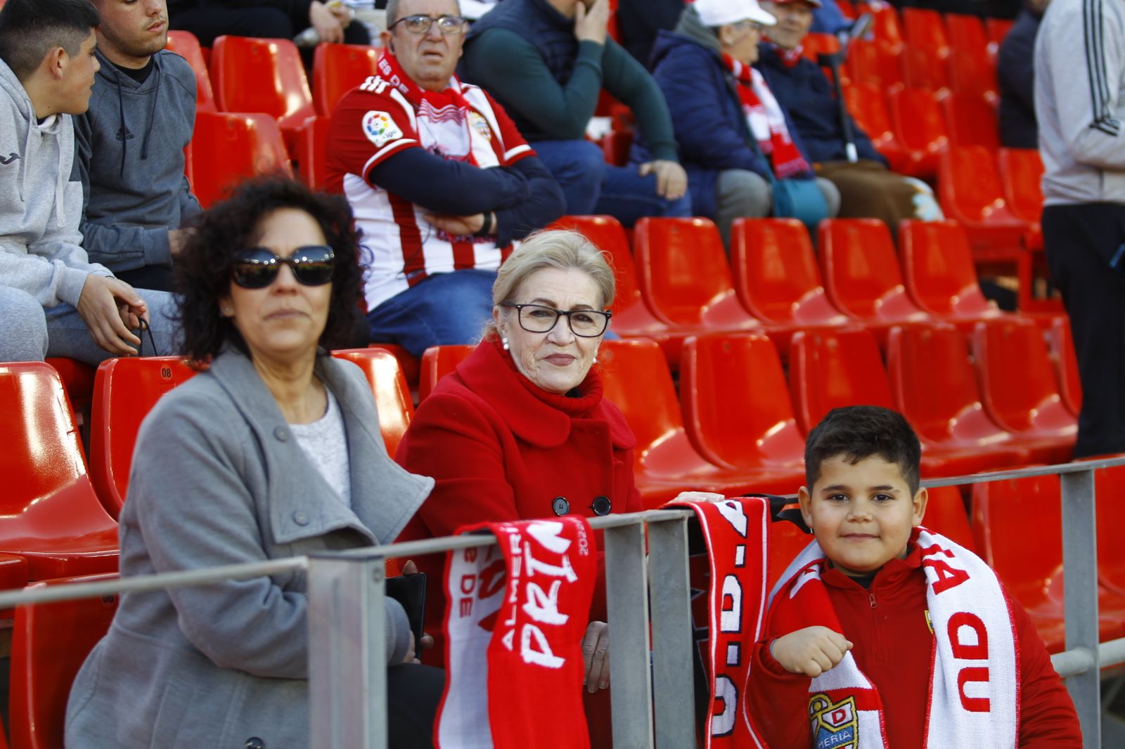 Imágenes de la derrota de la U.D. Almería ante el Villarreal por 0 a 2