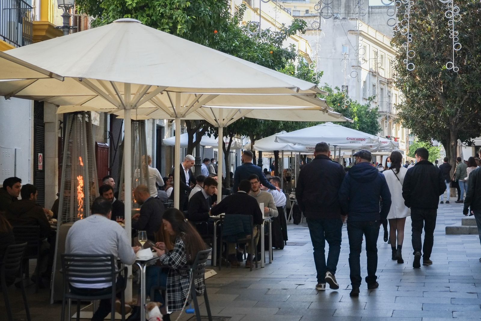 Ambiente en el centro