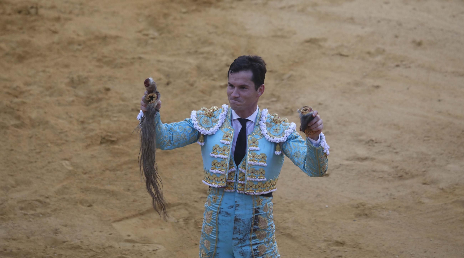 Las fotos de la corrida de toros de David Galván, Daniel Luque y Joaquín Galdós en San Roque