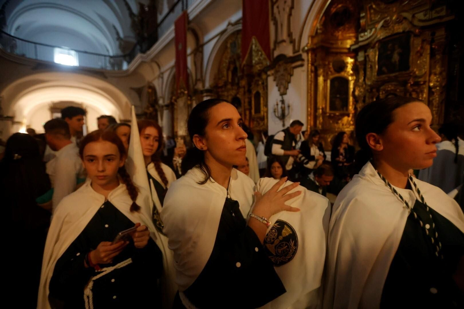 Intimidad en San Francisco con el Huerto en este Domingo de Ramos en Córdoba, en imágenes
