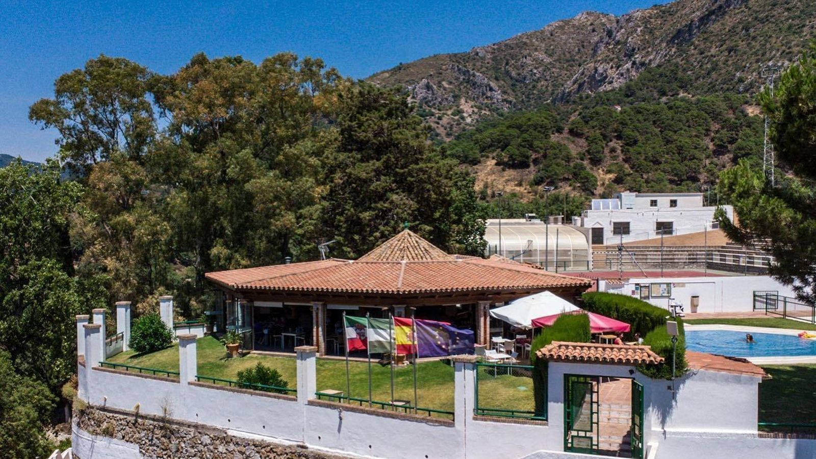 El restaurante Raíces, en Istán.